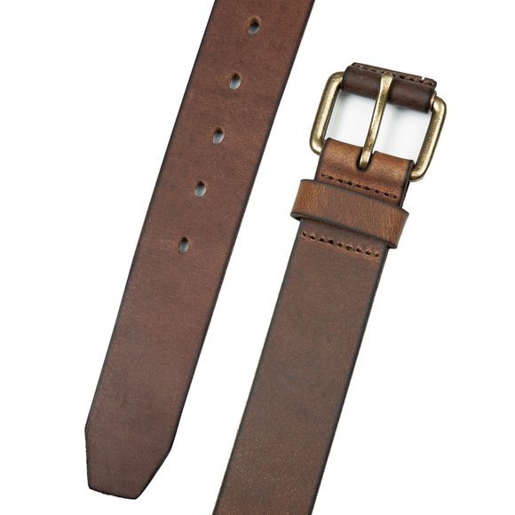 Women Leather Casual Wear Belt, Covered Roller-dark Brown, 38